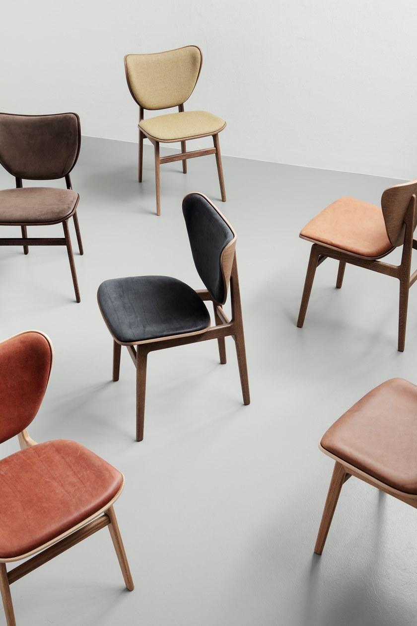 NORR11 Стул из дуба с кожаной обивкой Elephant sun-id-1508240 - Вид №5