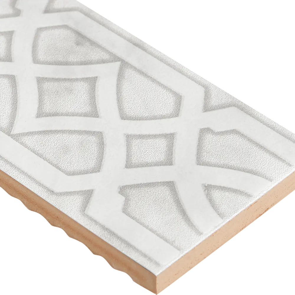 Бордюр настенный Kerama Marazzi Кремона AZ/A050/7234 50x6.3 см матовый цвет белый 87653959 STLM-2111037 - Вид №2