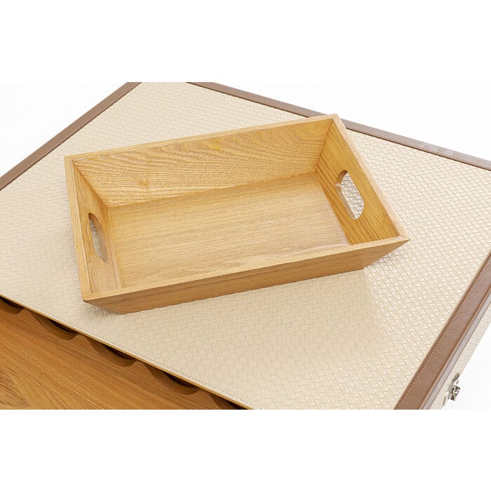 Низкий журнальный столик из МДФ с колесами KARE Design Венеция ARCH-00007893 - Вид №6