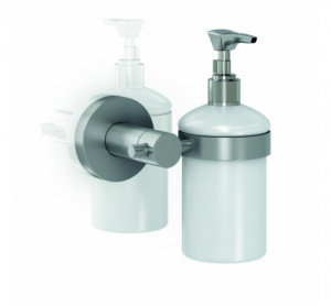 GW05 17 04 01 Genwec Настенный дозатор мыла из нержавеющей стали 304 "Formentera Series"