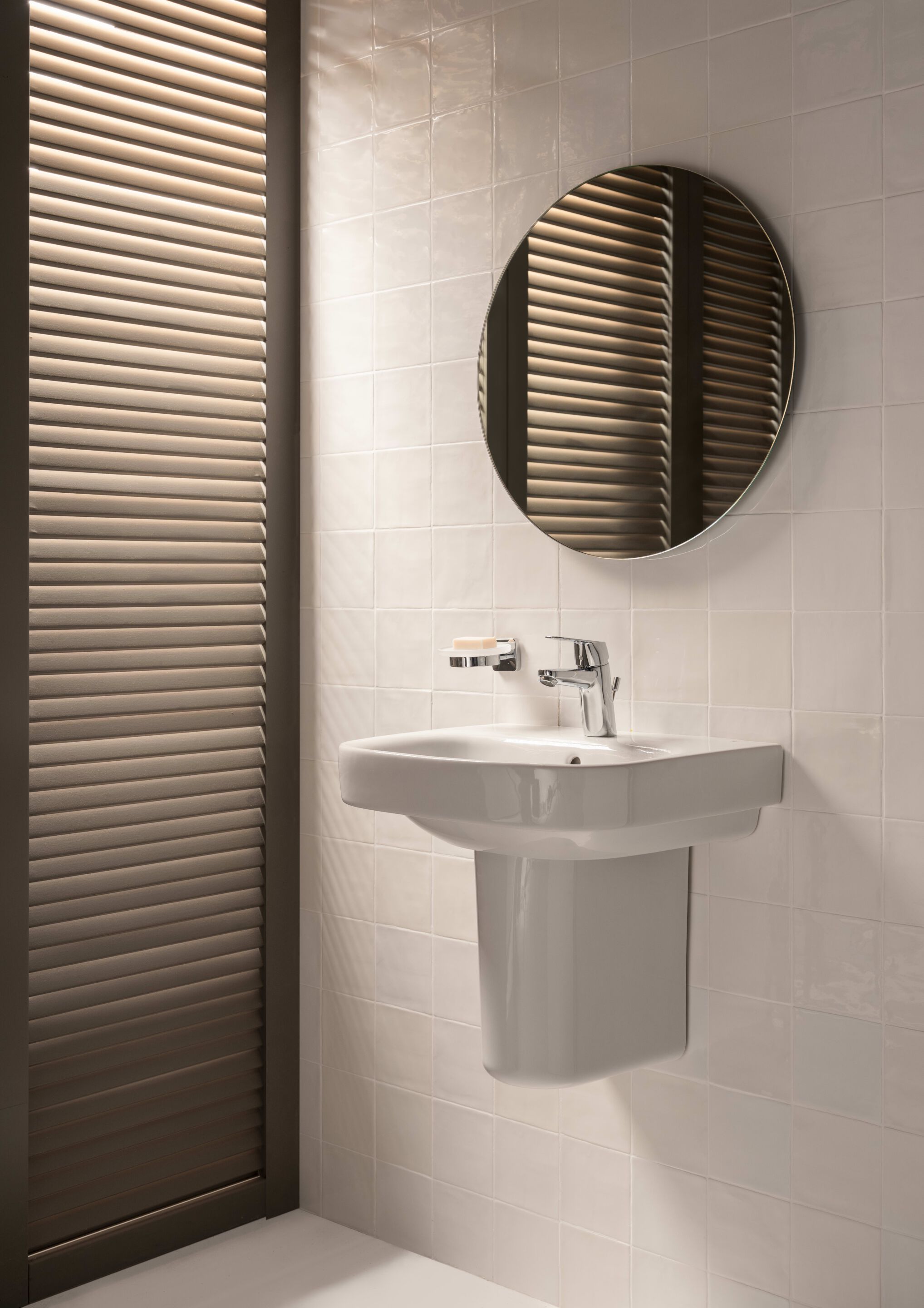 Смеситель для раковины с автоматическим сливом Roca Alfa ARCH-00145157 - Вид №1