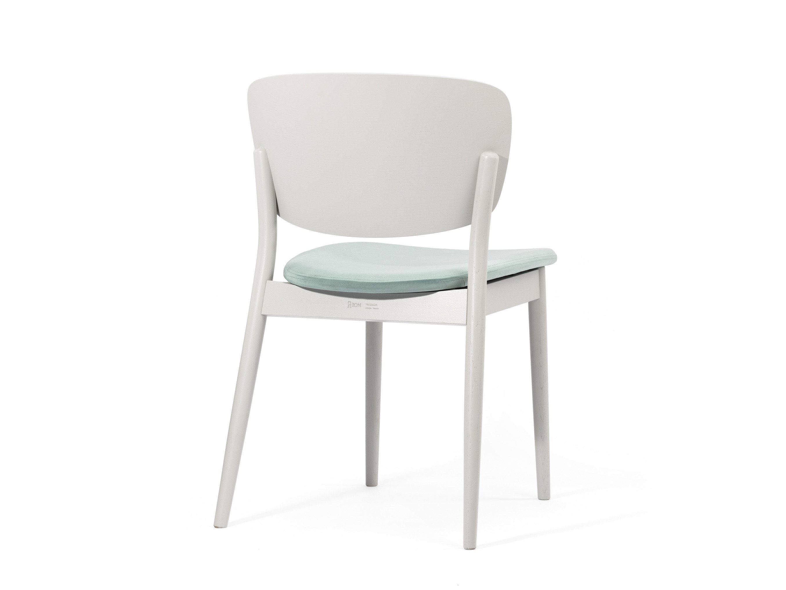 Деревянный штабелируемый стул с мягким сиденьем TON VALENCIA 313 382 ARCH-00146065 - Вид №3