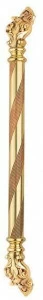 LINEA CALI' Ручка из латуни в стиле Людовика xiv Jardin