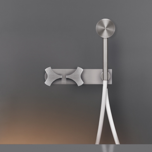 Настенный 2 прогрессивные смесители, установленные для ванной / душем с круглый ручной душ диаметр 65 мм  ZIQ43Y CEADESIGN  - Вид №1