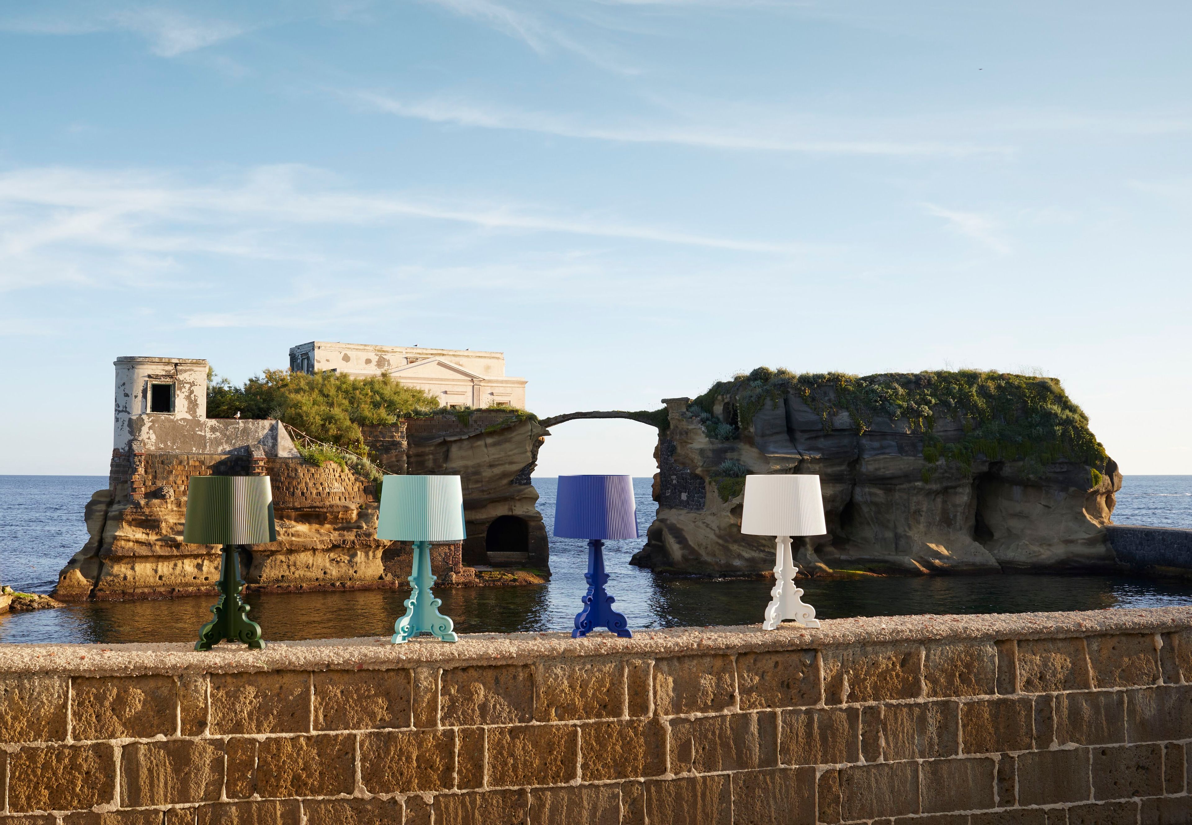 Поликарбонатная светодиодная настольная лампа с регулируемой яркостью Kartell BOURGIE ARCH-00127267 - Вид №44