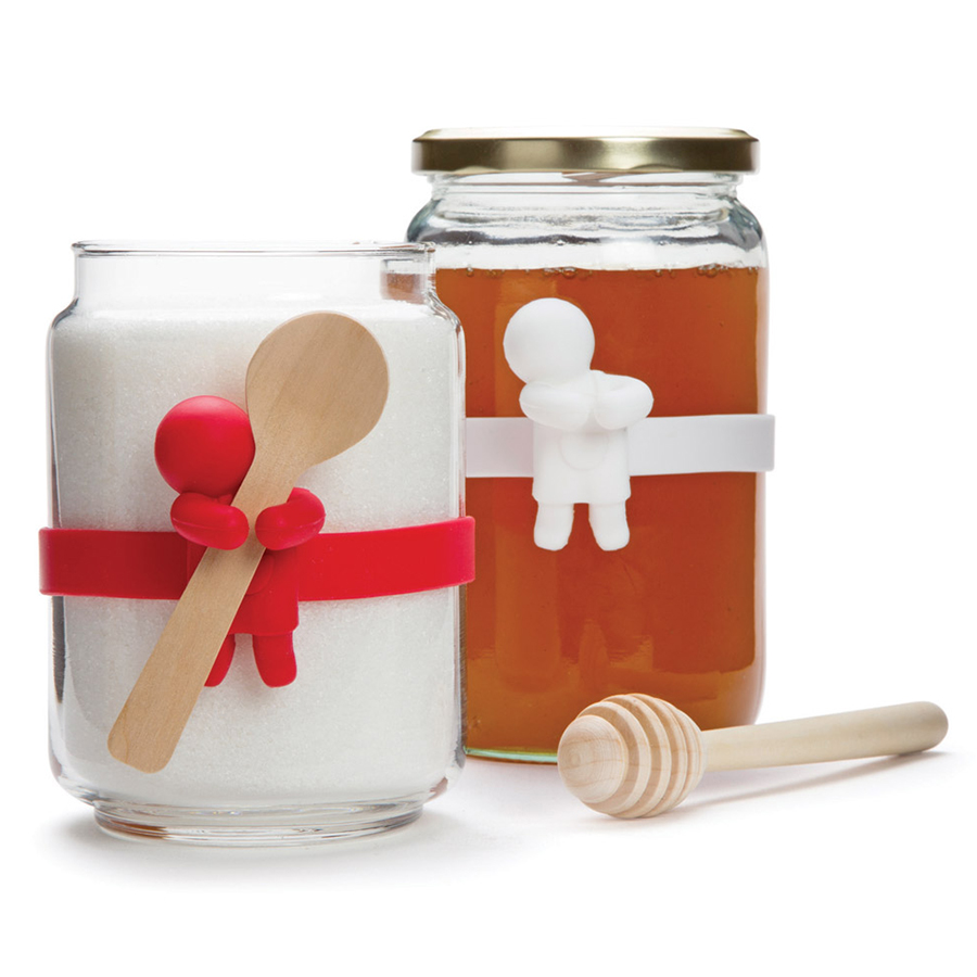 MB6771 Держатель для ложек june spoon силиконовый, белый Monkey Business  - Вид №7