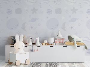 Обои с рисунком для детей