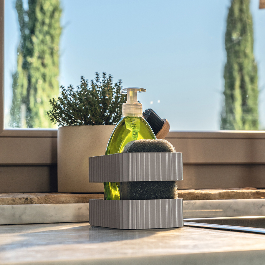 182400156 Органайзер для раковины tidy&safe, молочно-белый Guzzini  - Вид №1