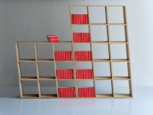 Vitamin Design Книжный шкаф из массива дерева