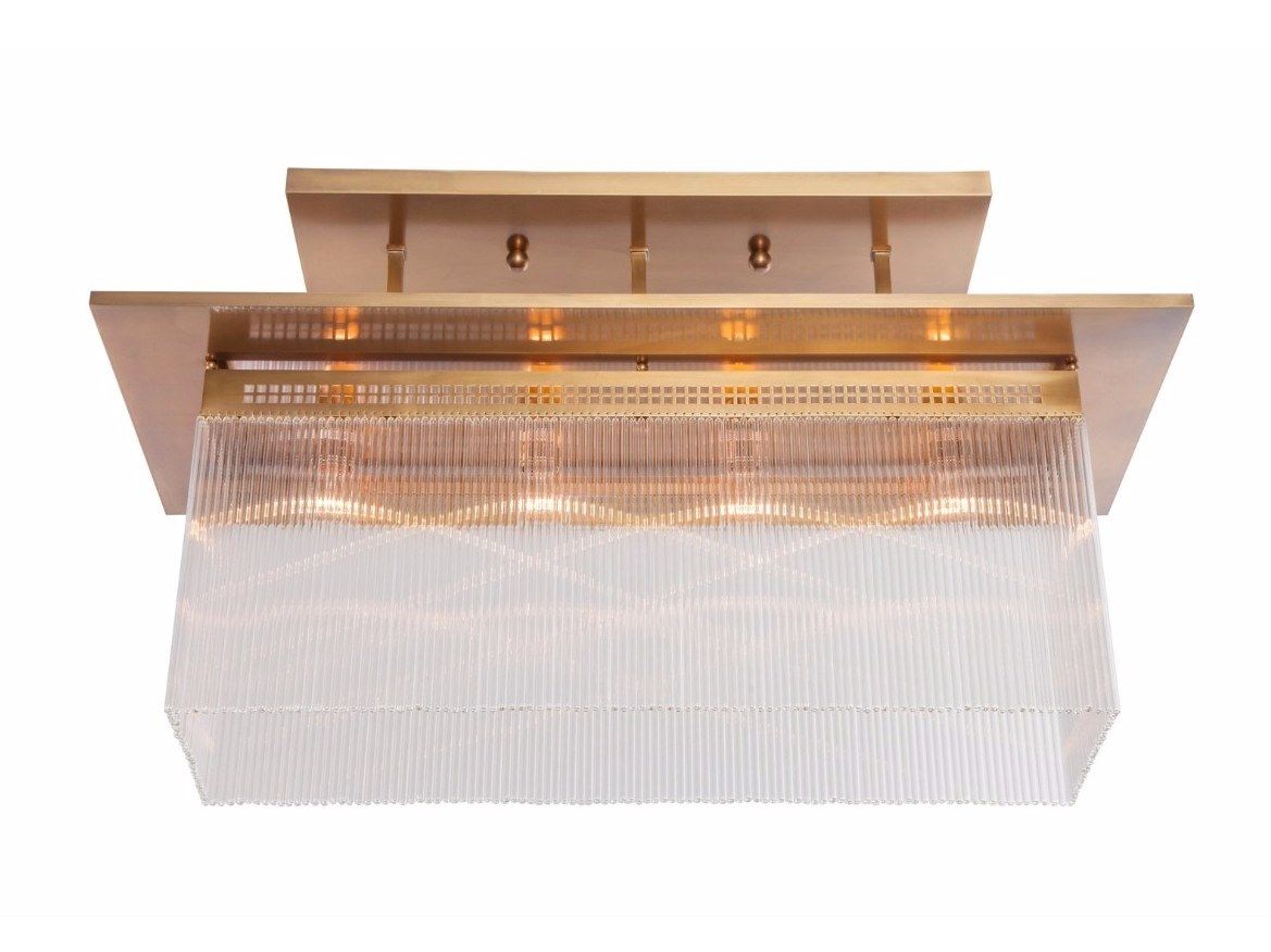 Подвесной светильник ручной работы из латуни Patinas Lighting Hoffmann ARCH-00040283 - Вид №1