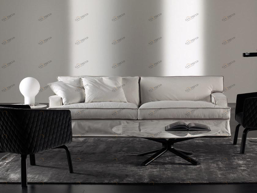 Meridiani 3-х местный тканевый диван со съемным чехлом James sun-id-1459824