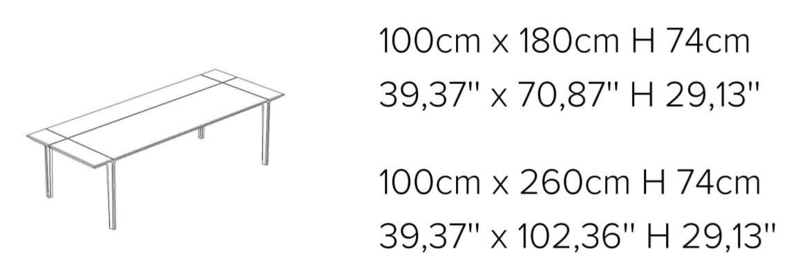 Прямоугольный обеденный стол из массива дерева Natuzzi Italia кендо ARCH-00004251 - Вид №4