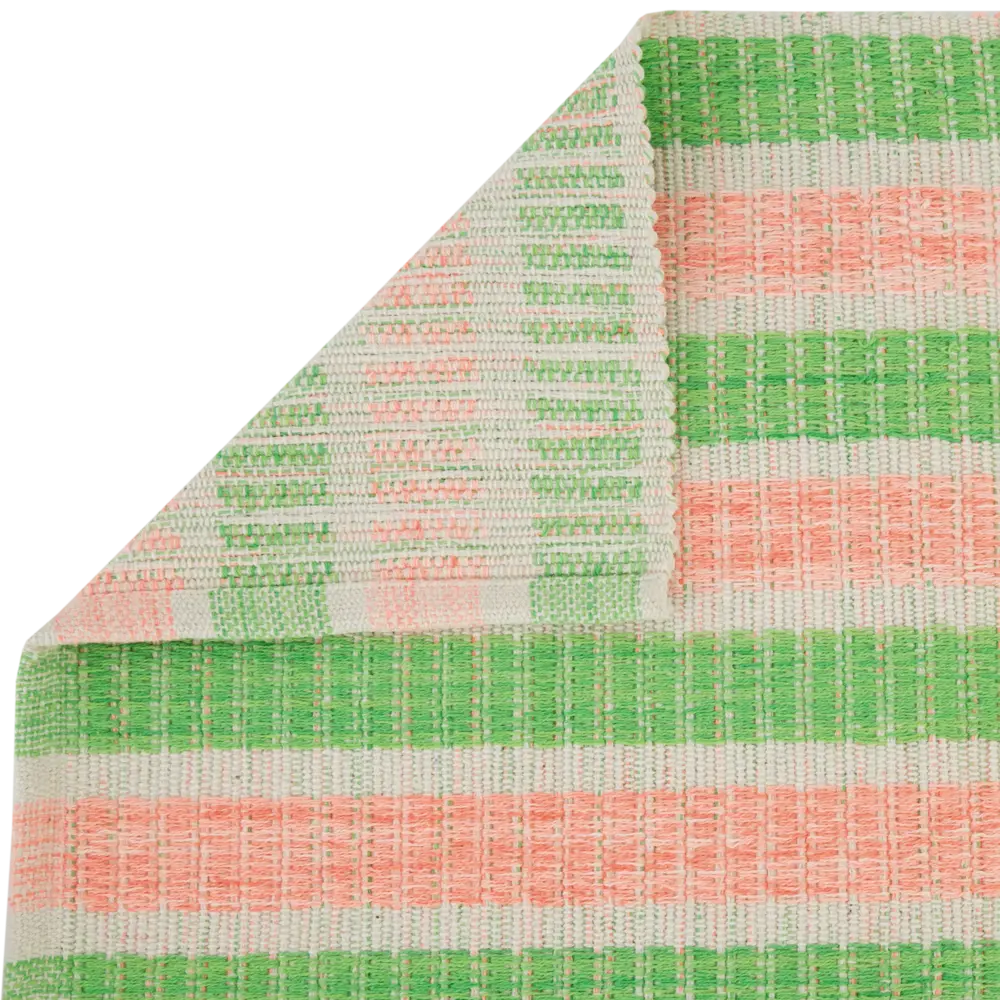 Коврик Полоска 60x90 см хлопок цвет зеленый 89198821 STLM-2036852 CTIM  - Вид №3