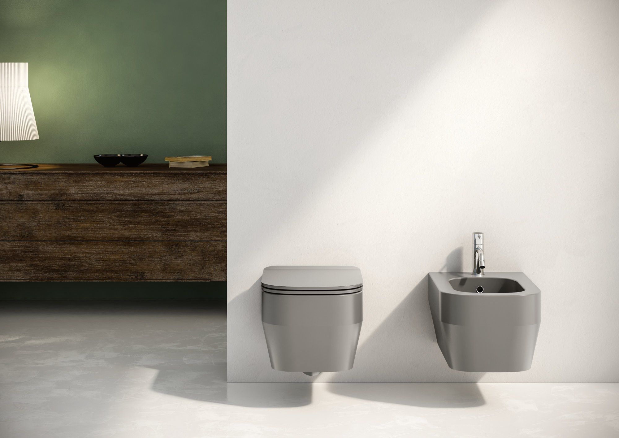 Туалет висит в витрине без бриды Olympia Ceramica все evo ARCH-00070302 - Вид №5