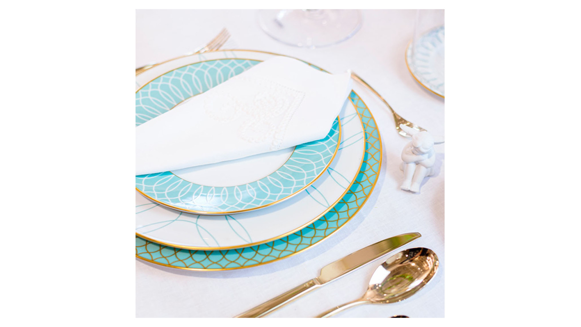 10658936 Furstenberg Набор тарелок обеденных Furstenberg Эсте (Карло Даль Бьянко) 29см, 6 шт, фарфор Фарфор  - Вид №2