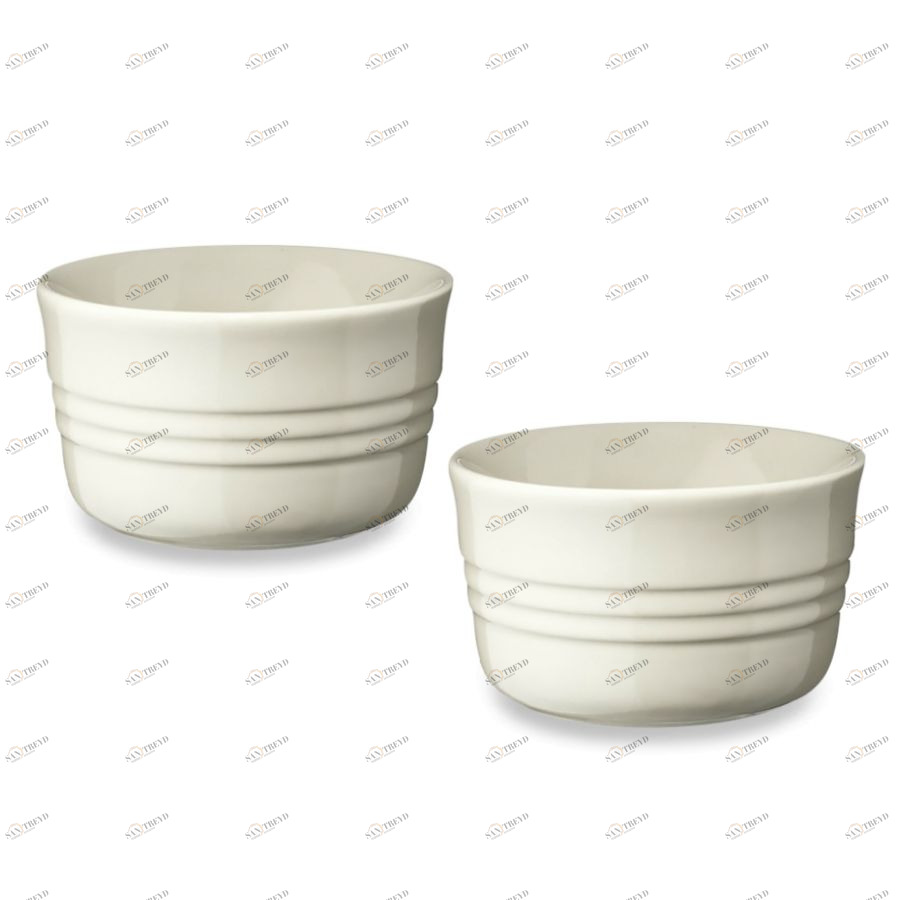Набор рамекинов Le Creuset, 2 предмета, белый 91002800810000