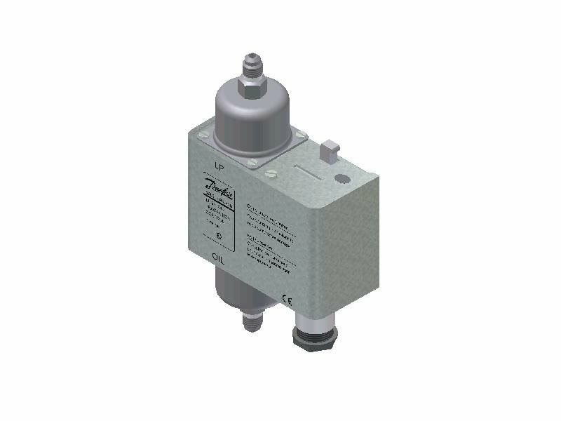 Danfoss Реле перепада давлений MP MP55 Реле давления 060B029991  - Вид №15
