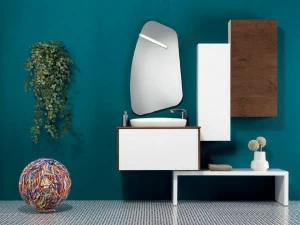 Mobiltesino Тумба под умывальник со шкафом Velvet