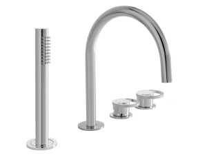 Смеситель для ванны с ручным душем