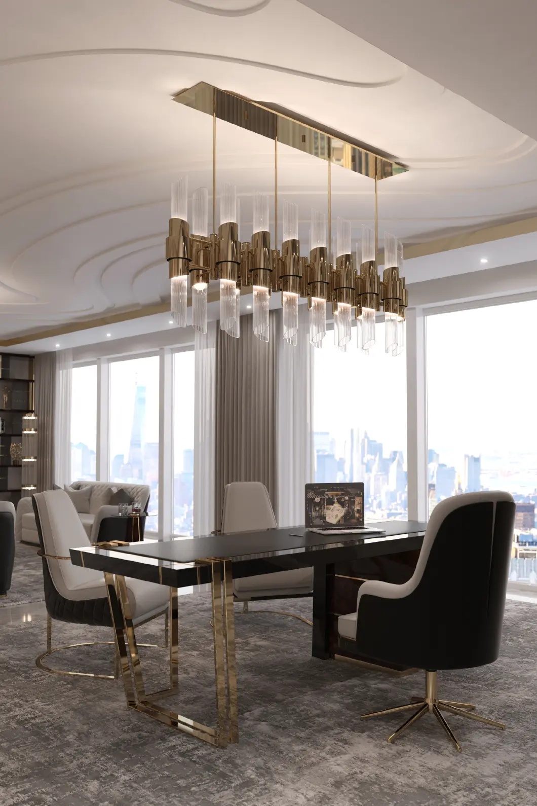 Прямоугольная подвеска LUXXU Tycho 65 - Вид №3