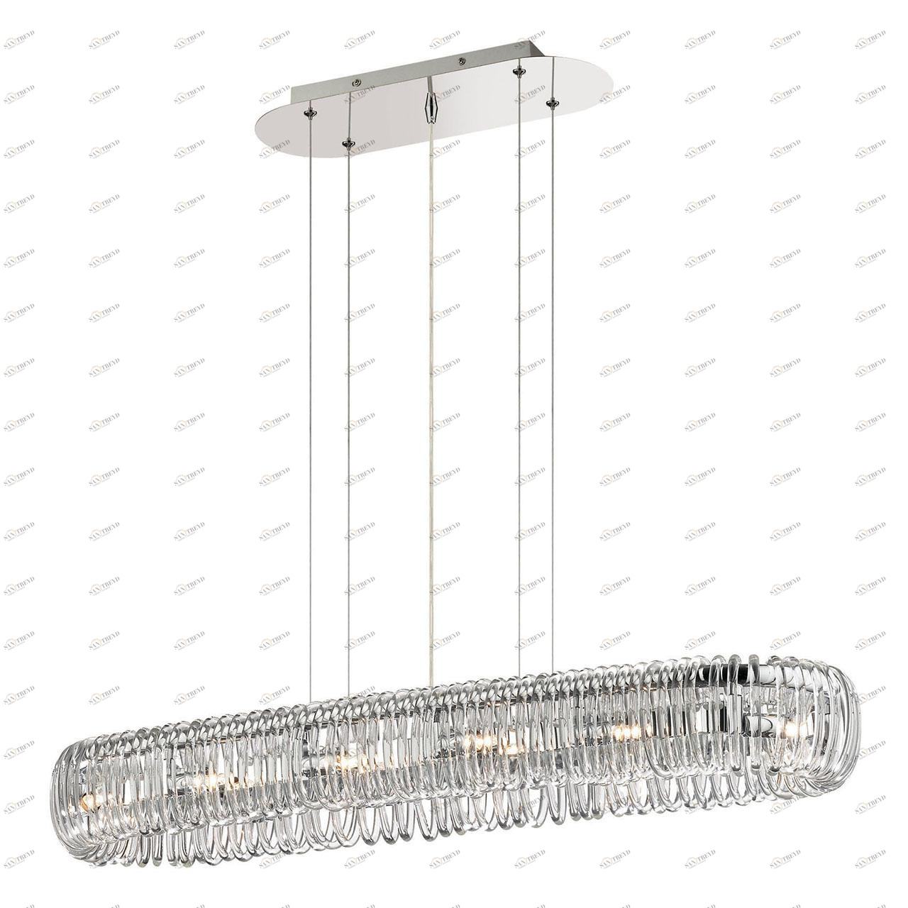 Подвесной светильник Ideal Lux Quasar SB IDEAL LUX ДИЗАЙНЕРСКИЕ, QUASAR 072537 Прозрачный;серебро 