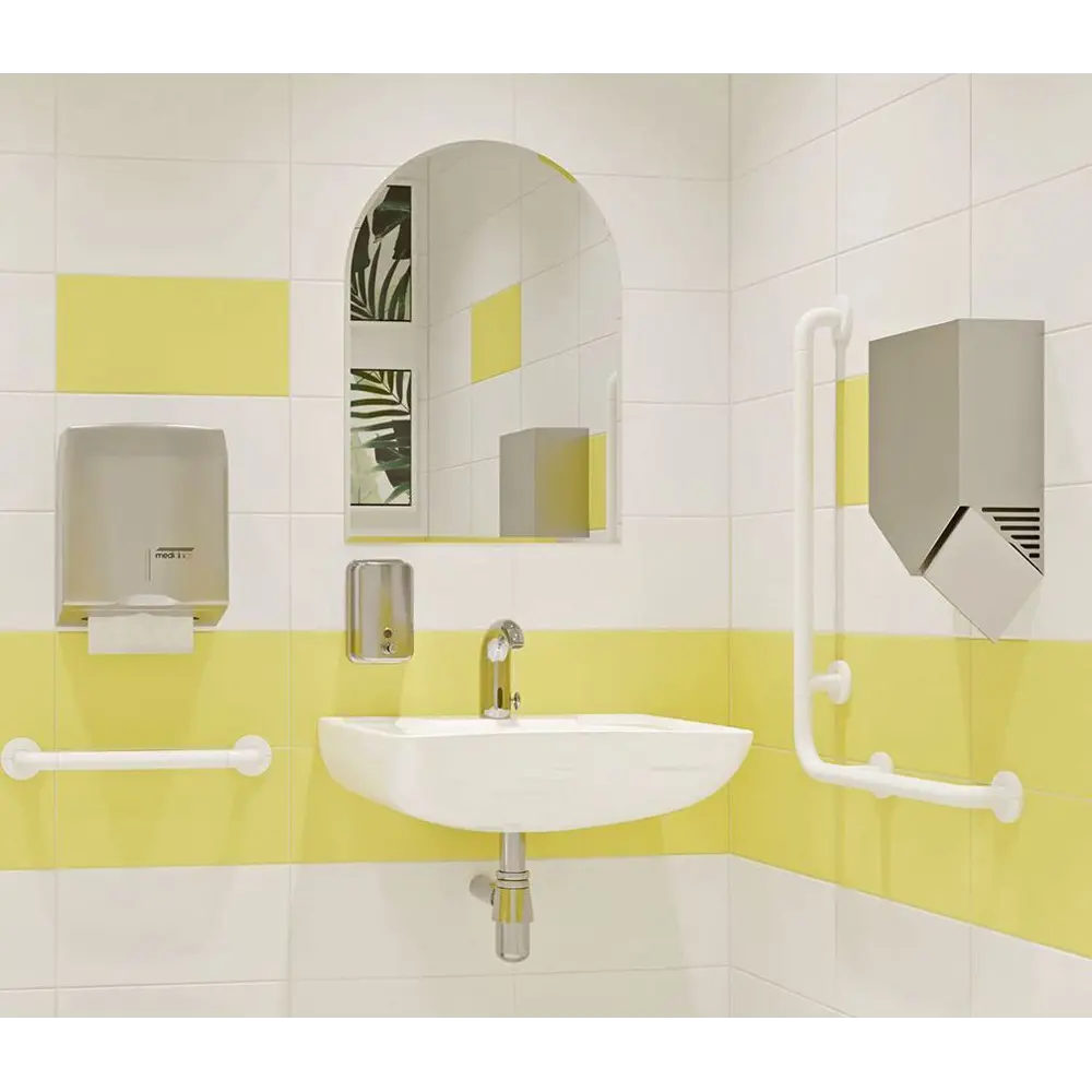 11612213 Зеркало для ванной Omega Glass NNF205 50x70 см арка STLM-0992382 Бытовое зеркало