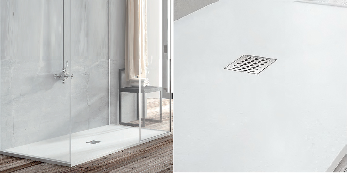 ДУШЕВОЙ ПОДДОН COLISEUM 140X75 СМ STONE NOX WHITE McBath COLISEUM75 - Вид №1