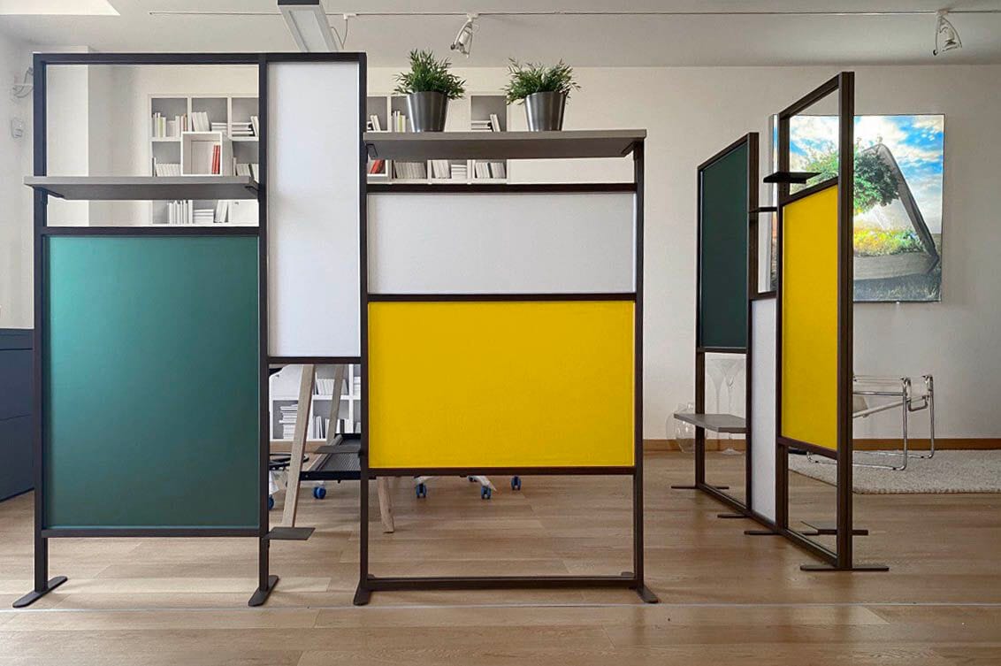 Алюминиевая отдельно стоящая офисная перегородка STUDIO T InUno ARCH-00122975 - Вид №5