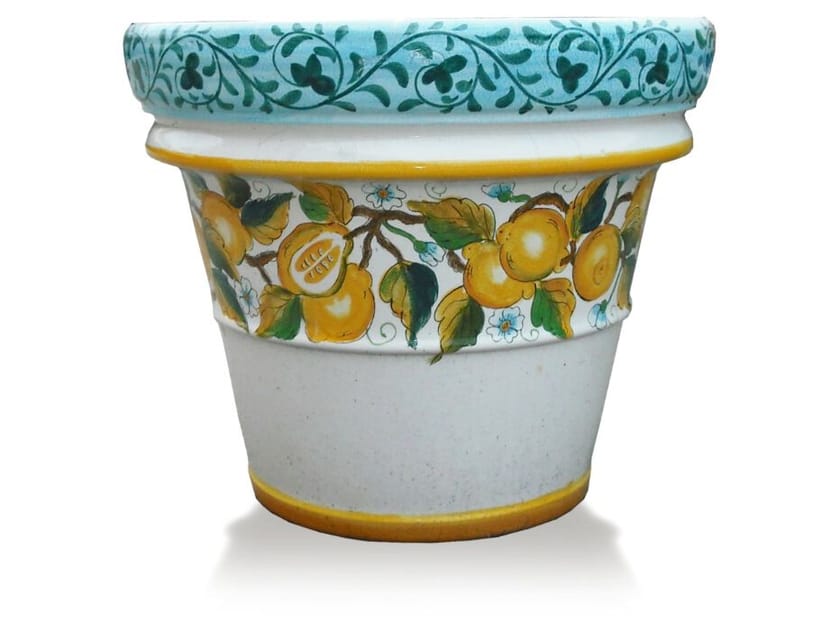 Украшенный терракотовый лимоньер Grandi Maioliche Ficola ARCH-00062726