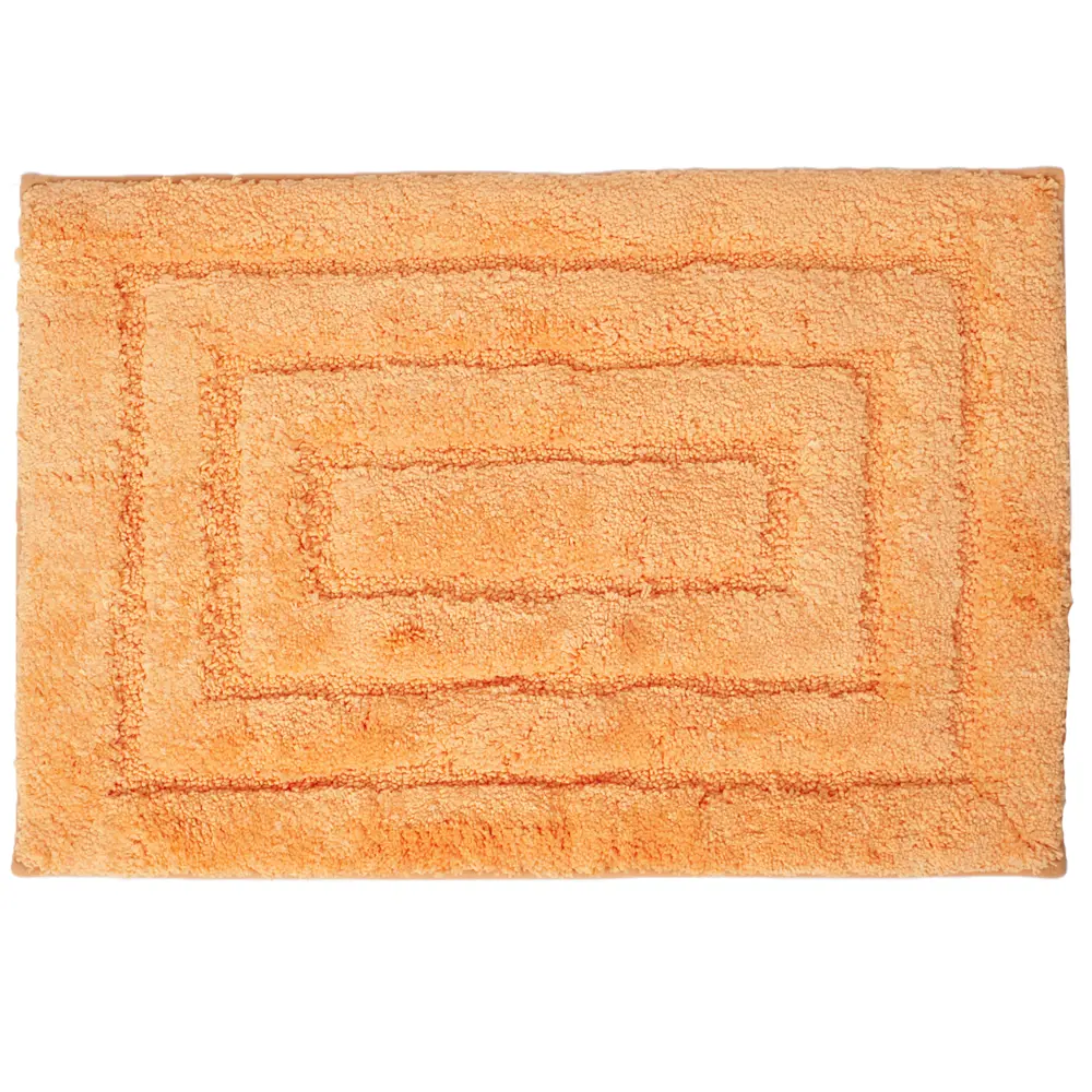 Коврик для ванной комнаты Grampus 45х65 см цвет оранжевый 18046971 STLM-2173038