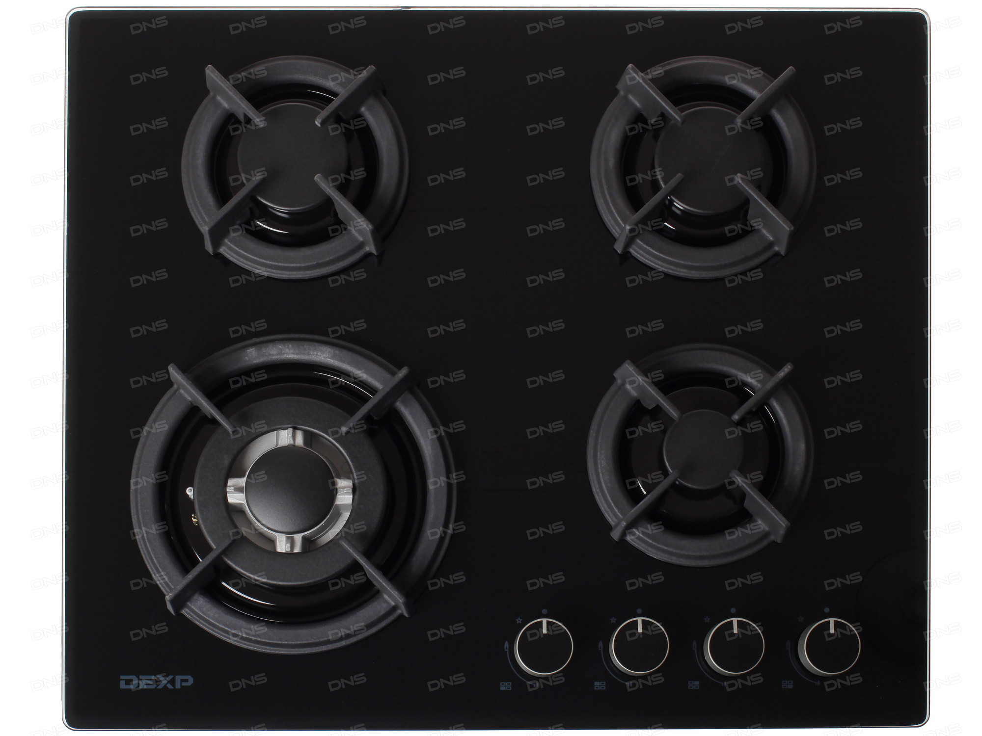 1093559 Газовая варочная поверхность DEXP 4M4GT STDN-0136861