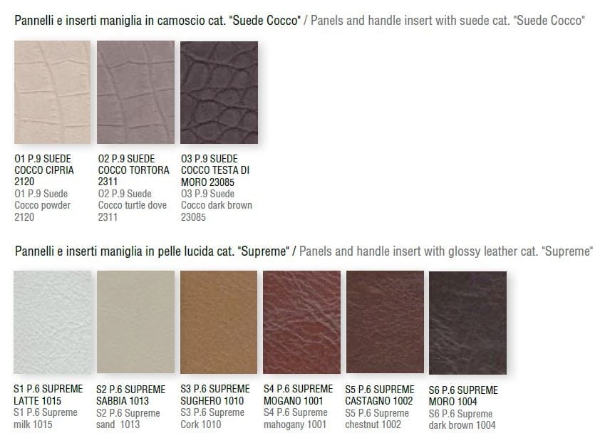 Кожаная раздвижная дверь Longhi Aluminiun Chic-Doors ARCH-00066349 - Вид №16