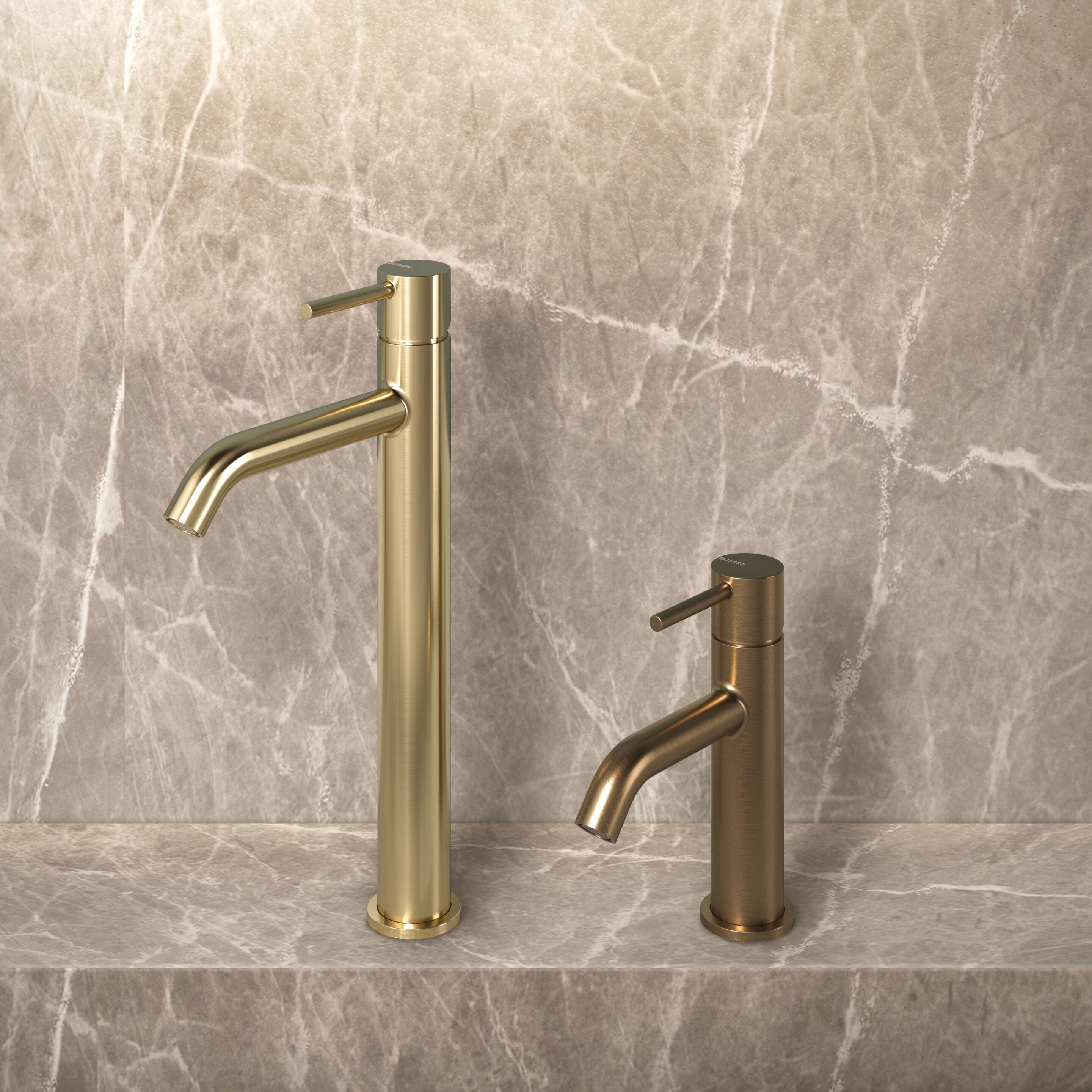 Высокий смеситель для раковины из хромированной латуни Bossini Teo ARCH-00032794 - Вид №2