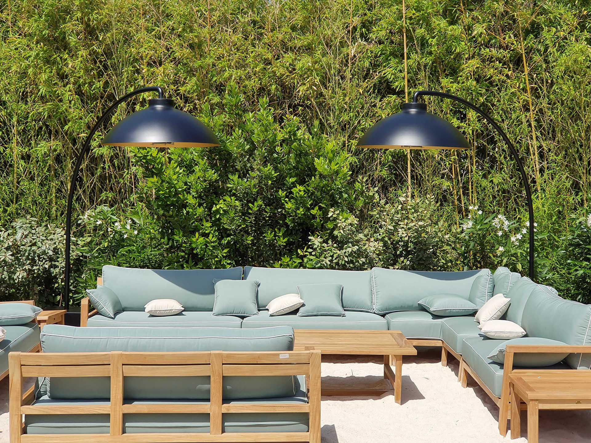 HEATSAIL DOME Уличный обогреватель инфракрасный с освещением напольный. - Вид №9