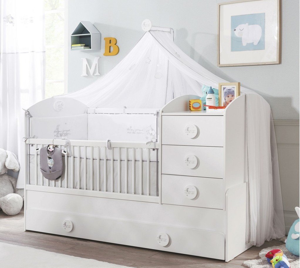 Балдахин на детскую кроватку Baby Cotton CILEK BABY COTTON 00-3832085 Белый Santreyd  - Вид №2