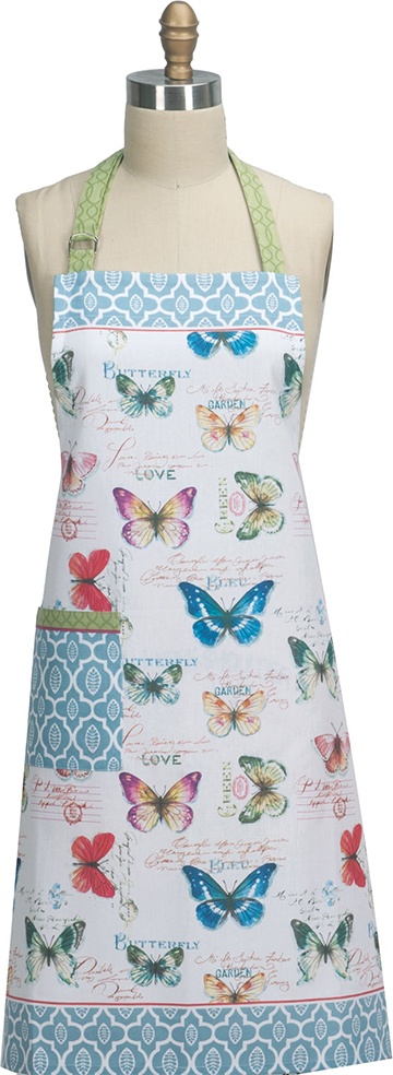 10612111 KAY DEE DESIGNS Фартук Kay Dee Designs "Бабочки" 51х78см, хлопок Ткань 