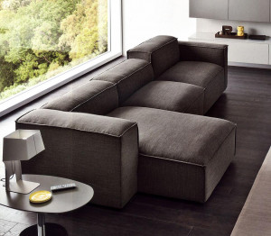 Диван COMFORT DALL'AGNESE 06035LPI30 + 06035CGR + 06035LGR