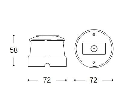 Коаксиальный ТВ-разъем Aldo Bernardi Antares ARCH-00077065 - Вид №2