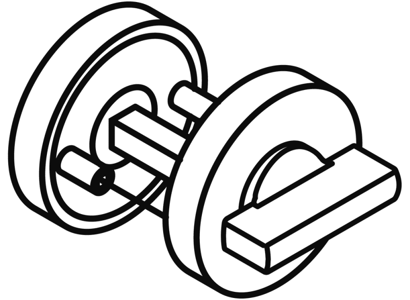 306.23XANR туалетная розетка HEWI System 111 | Edelstahl  - Вид №5