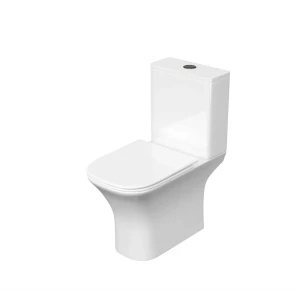 Унитаз-компакт Aquatek Optima Square безободковый двойной смыв цвет