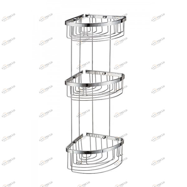 3-этажная полка хром. 18/18/18 см Rainbowl 18*18*18/GL sun-id-561054