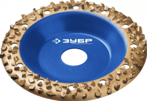 ЗУБР  №3 крупное зерно, 125 мм, ВК8, наклонная обдирочно-шлифовальная чашка, Профессионал (33435-3) 9170398