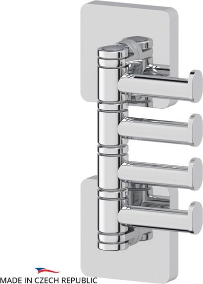 AVA 004 Крючок поворотный четверной ELLUX Avantgarde
