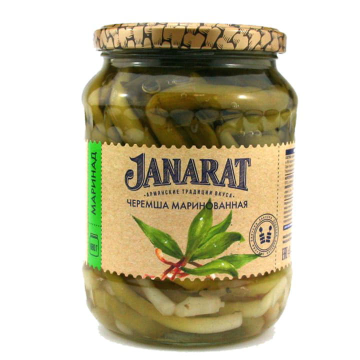Черемша маринованная хандзил Janarat 680 г Santreyd 9692