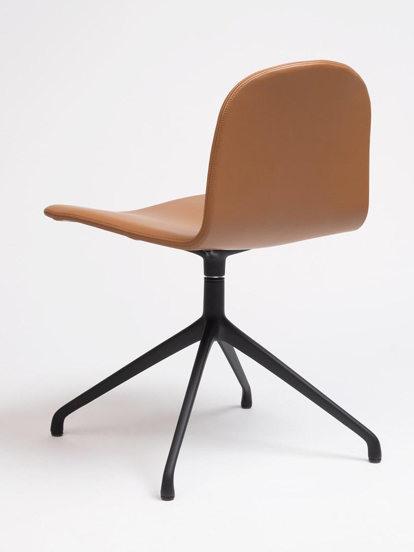 ONDARRETA Вращающееся кресло на козелке из кожи Bob xl sun-id-1492380 - Вид №3