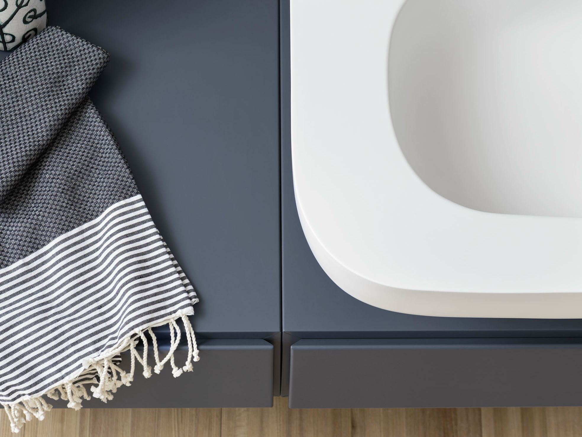 Подвесной шкаф для ванной комнаты с ящиками Rexa эсперанто ARCH-00100744 - Вид №1