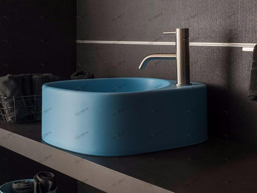 Накладная раковина на столешницу  овальная Moab80 Elletre sun-id-1368016