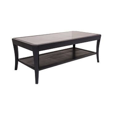 Журнальный столик черный с полкой Hyde RVASTLEY PUSHA 062899 Черный  - Вид №1