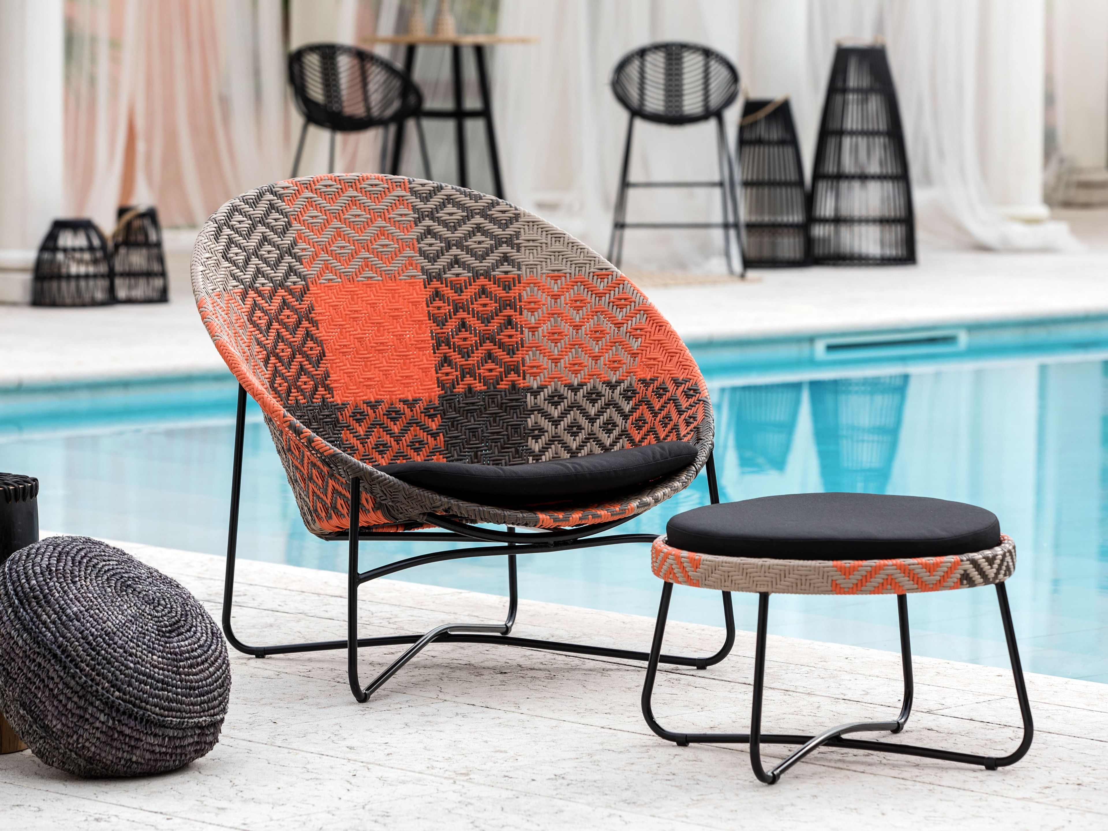 Низкая ткань табурет cbdesign Бразилия ARCH-00039464 - Вид №3