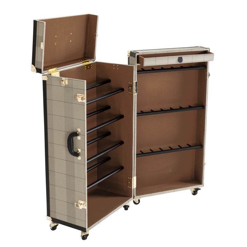 Шкаф-сундук на колесах серый Manzoni PUSHA EICHHOLTZ 059903 Серый  - Вид №5